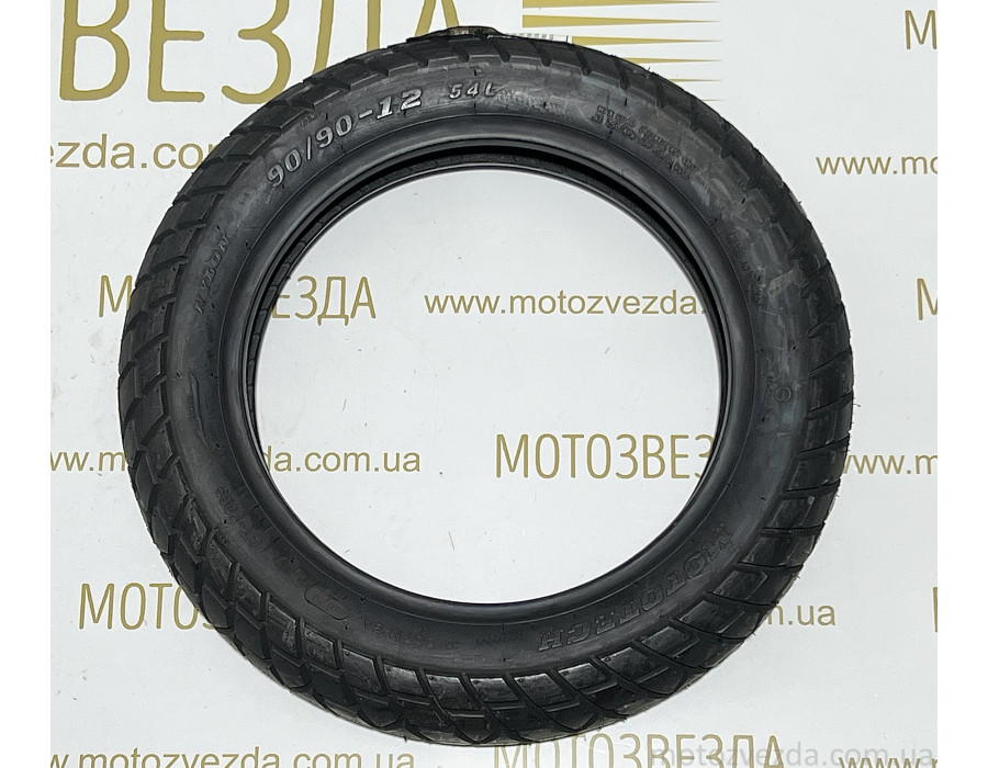 Резина 90/90-12 TL (9009) (TW) MotoTech