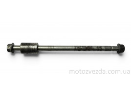 Ось переднего колеса 20.5см. ( под барабанный тормоз, (втулка 29мм. ) ) Yamaha JOG SA-36J / SA-55J Б/У