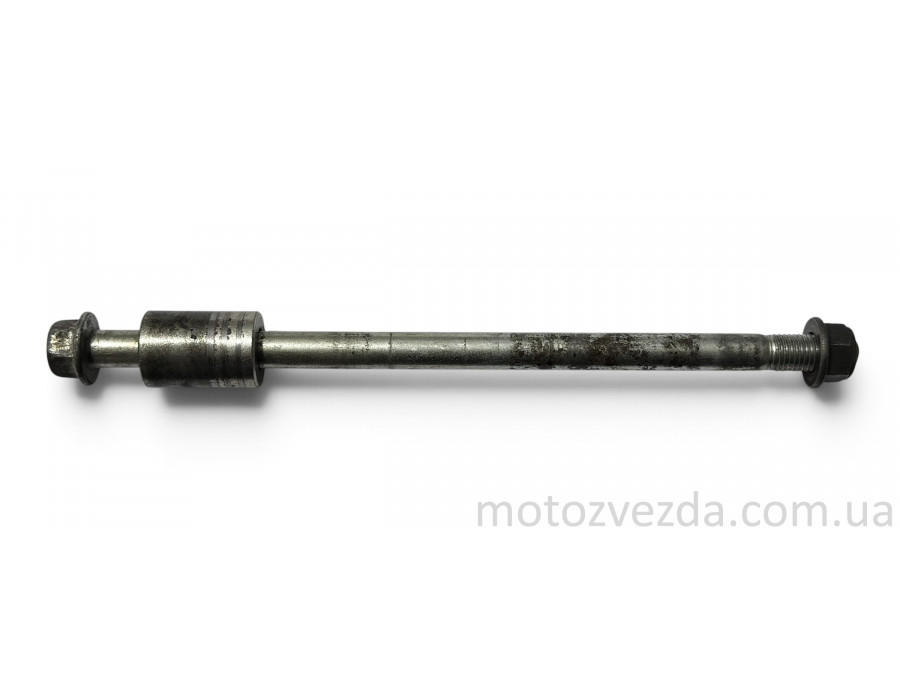 Ось переднего колеса 20.5см. ( под барабанный тормоз, (втулка 29мм. ) ) Yamaha JOG SA-36J / SA-55J Б/У
