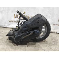 Двигатель Honda Dio AF 34-Cesta / AF-35 / ZX-35  (3) в рабочем состоянии.