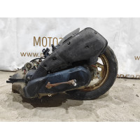 Двигатель Honda Dio AF 34-Cesta / AF-35 / ZX-35  (4) в рабочем состоянии.
