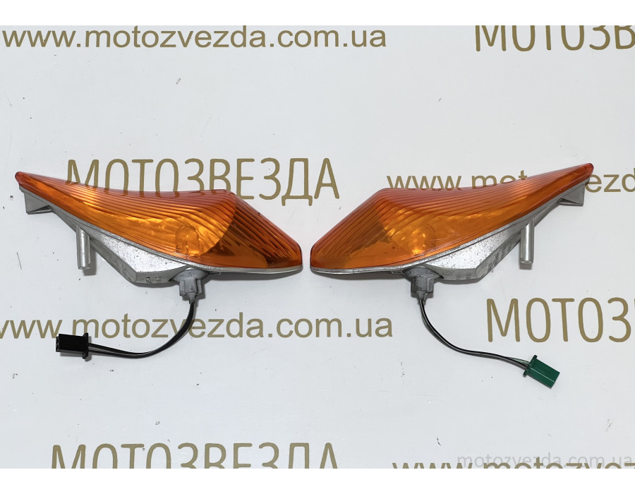 ПОВОРОТЫ SUZUKI ADDRESS 125G CF4EA / CF46A ( 35631-33G / 35611-33G ) СТЕКЛА Оранжевые JAPAN