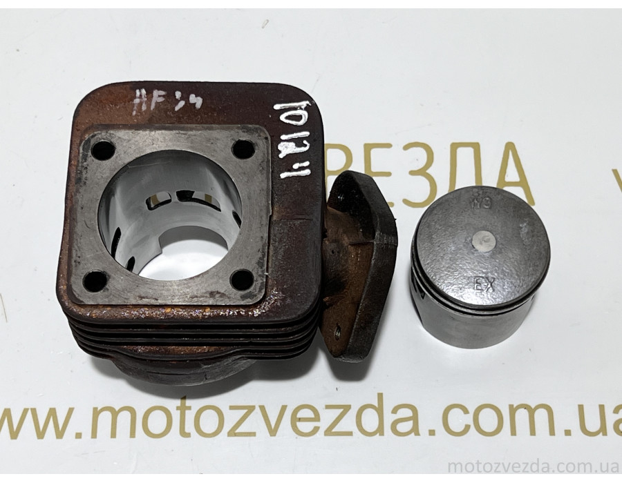 Поршневая группа 80cc.. без бренду Honda Dio Cesta AF-34 / AF-35 / ZX-35 / AF-38 / AF-48