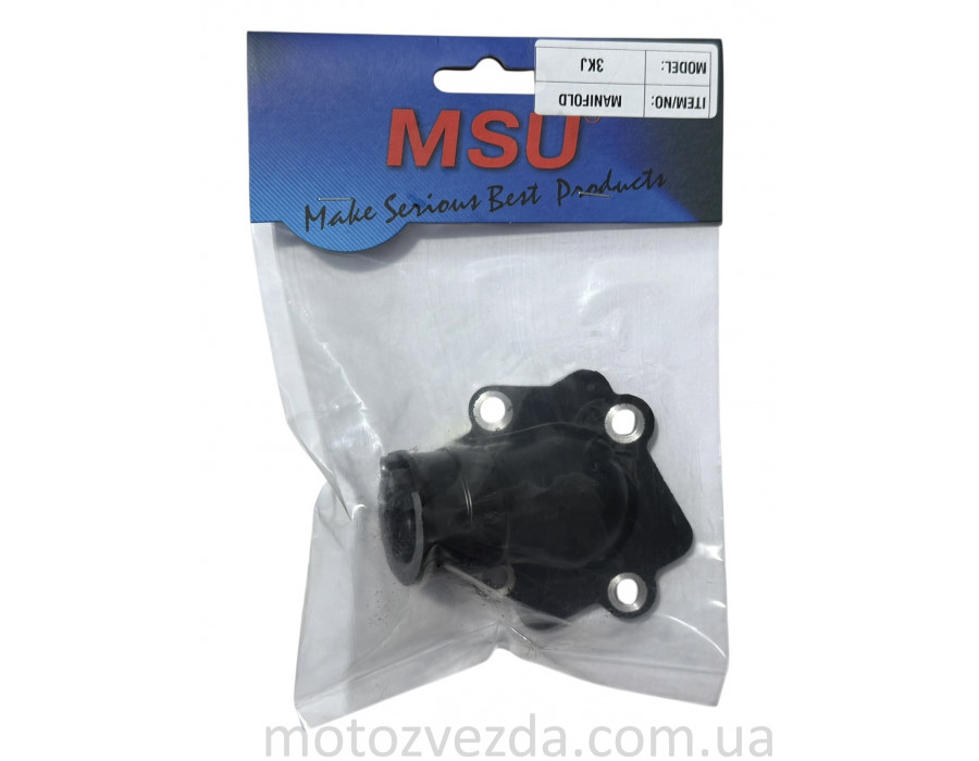 Патрубок карбюратора MSU Yamaha Jog 3KJ (Обновленная упаковка)