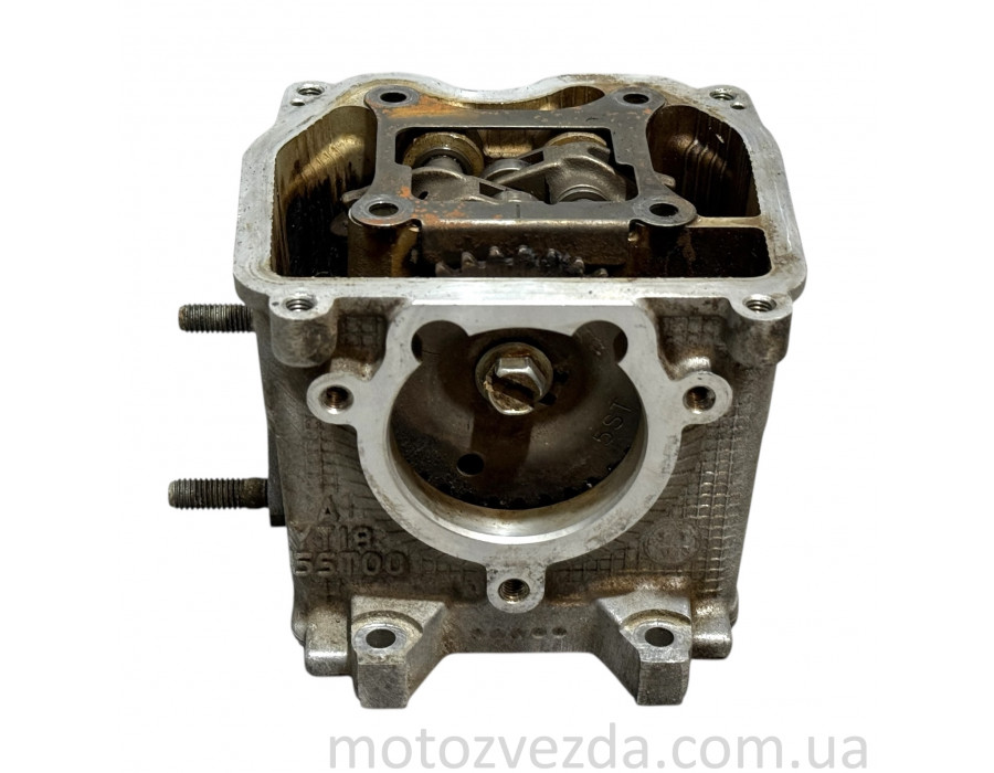 Головка цилиндра в сборе Yamaha JOG SA-36J / SA-39J / Gear UA06J / UA07J с дефектами ! (под датчик температуры 1797000480)