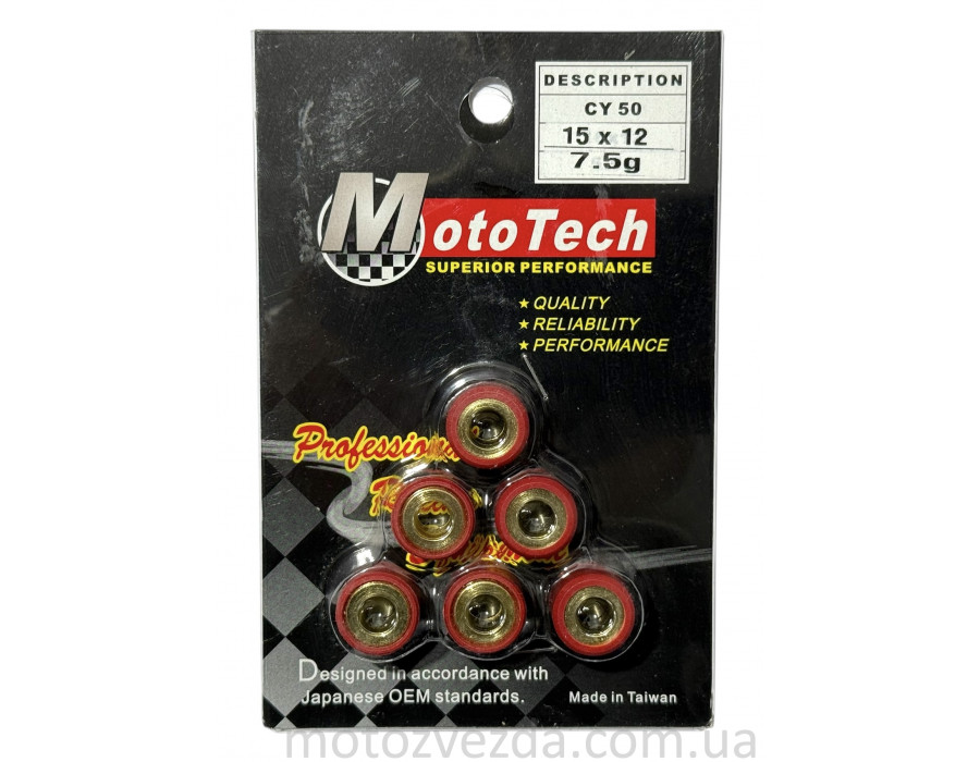 Ролики CY 7.5 [15 * 12] (TW) M-T SUPERIOR