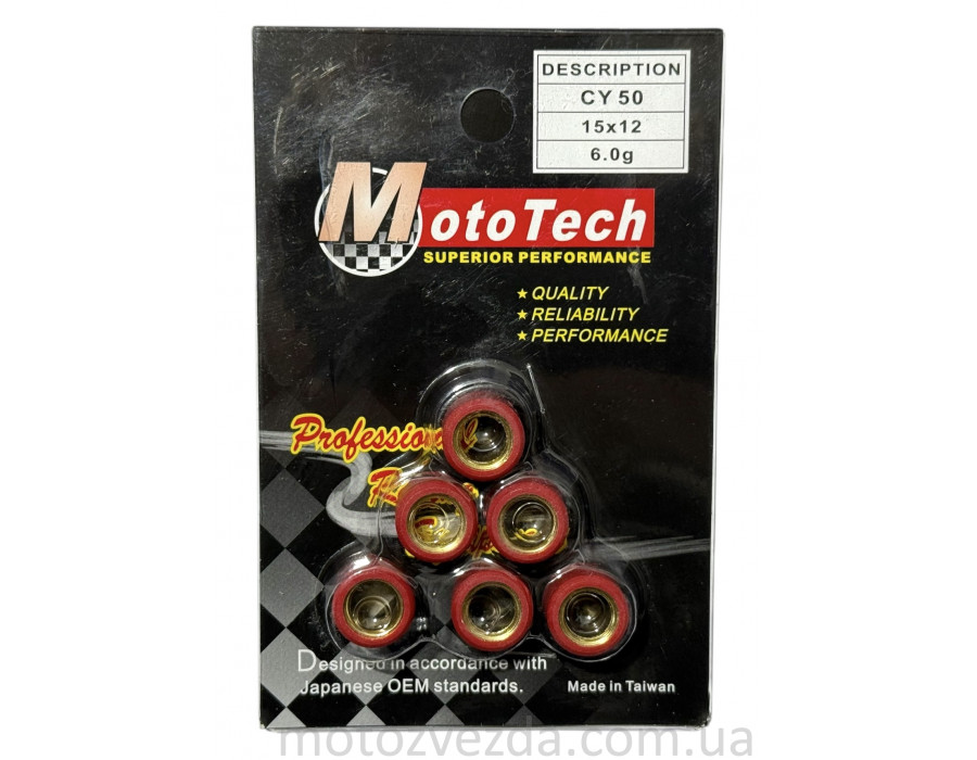 Ролики CY 6.0 [15*12] (TW) M-T SUPERIOR