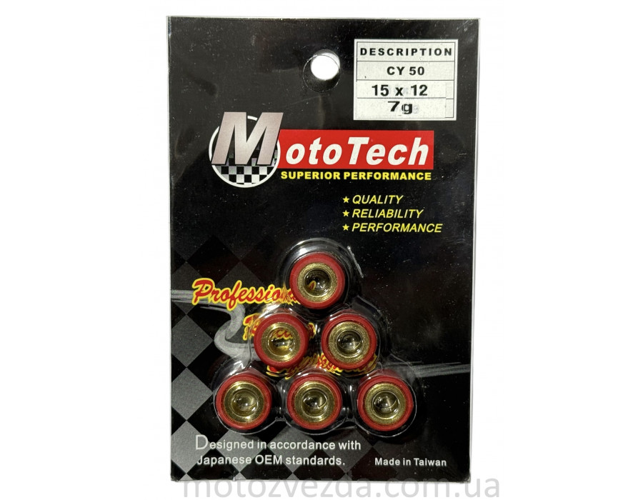 Ролики CY 7.0 [15*12] (TW) M-T SUPERIOR