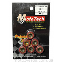 Ролики AD (SUZUKI ADDRESS/SEPIA/LET'S)  6.0 [16*12] (TW) M-T SUPERIOR 