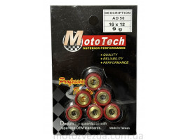 Ролики AD-50 (SUZUKI ADDRESS/SEPIA/LET'S)  9.0 [16*12] (TW) M-T SUPERIOR 