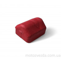 Відбійник центральної підніжки HONDA DIO, червоний "SALO"