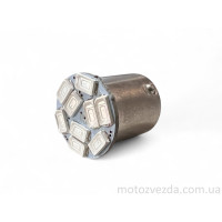 Лампа поворотов и габаритов диодная G23 (BA15S) 12V 21W красная #2