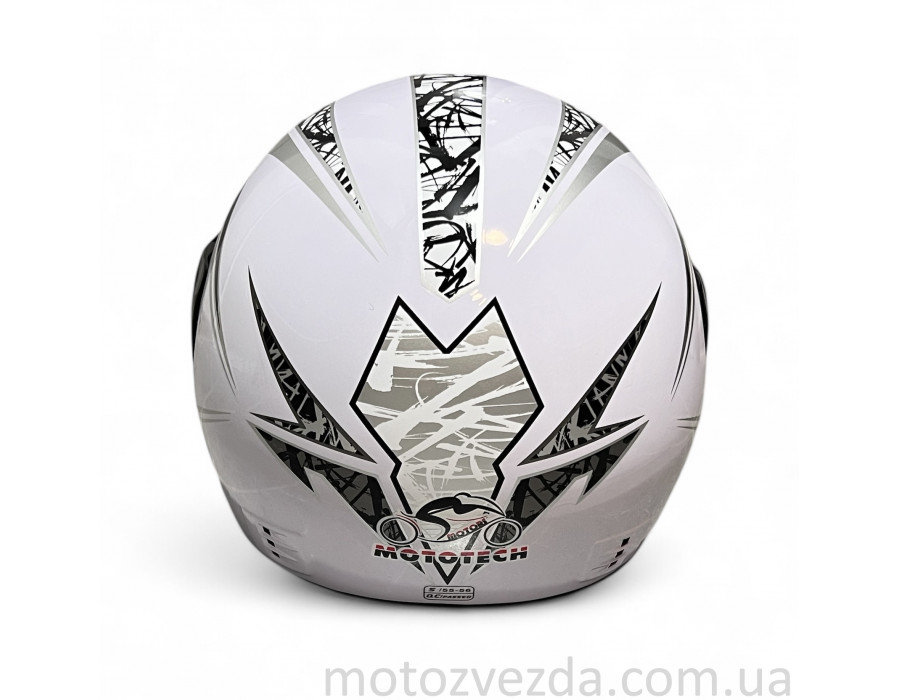 Шлем закрытый WLT-106 БЕЛЫЙ MotoTech (Size S)