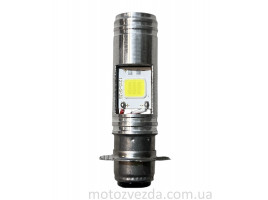 Лампа фары диодная P15D‑25‑3 12V 35/35W 3 лепестка , 2 кристалла #3