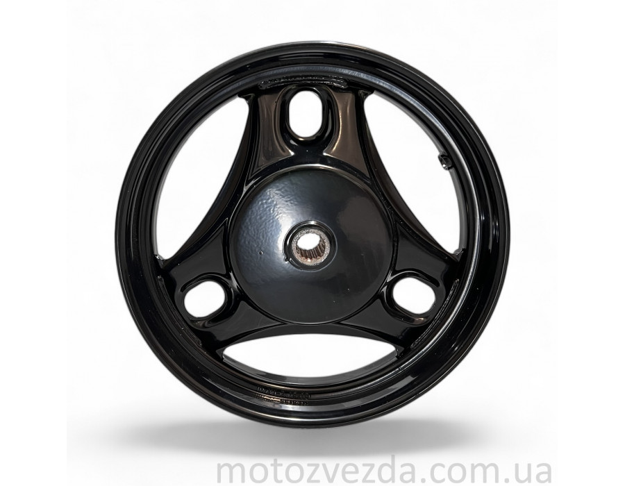 Диск задній 10"‑2.50 SUZUKI LETS, AD100 T18 залізний