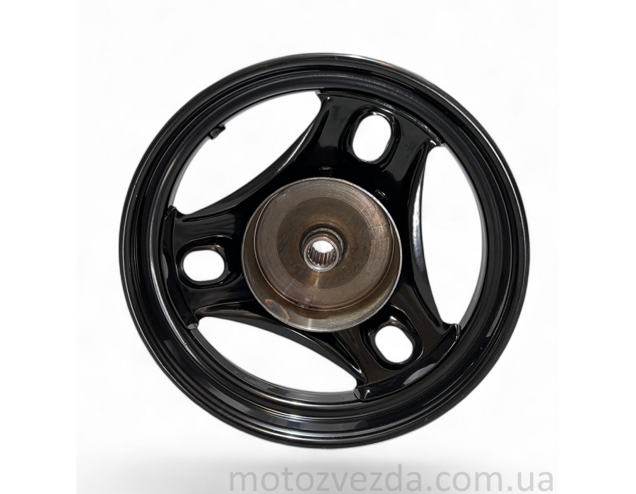 Диск задній 10"‑2.50 SUZUKI LETS, AD100 T18 залізний