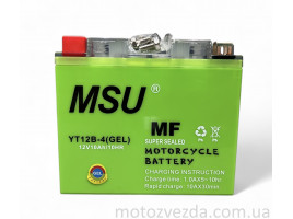 Акумулятор GEL 12V / 10 YT12B-4 MSU