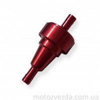 Фільтр паливний CNC d6, D24, розбірний (червоний)