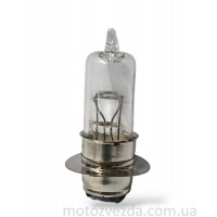 Лампа фары P15D‑25‑1 12V35/35W 1 лепесток, белая "LIPAI"