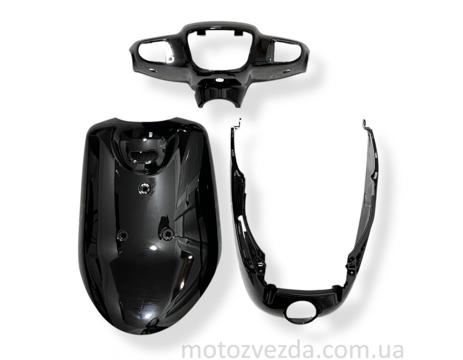 Комплект пластику (ЧОРНИЙ) YAMAHA APRIO 4JP