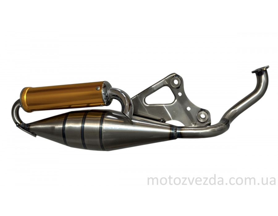 Глушник HONDA DIO AF34/35 (тюнінг жовтий)