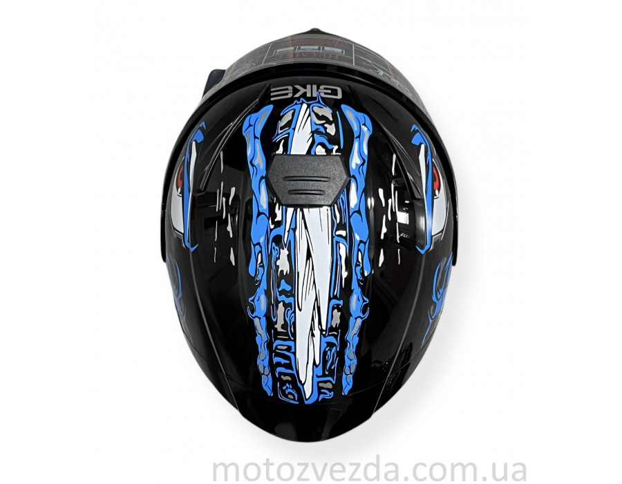 Шолом інтеграл QKE 111 №21 чорно-синій SIZE : L