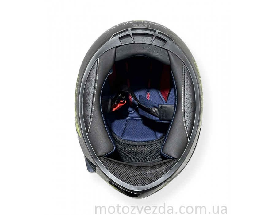 Шолом інтеграл QKE 111 №25 чорно-зелений SIZE : M