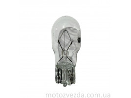 Лампа поворотов БЕЛАЯ (безцокольная)12V 10W T13