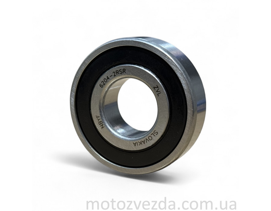 ПІДШИПНИК ZVL ( 6204-2RS ) 20*47*14 колінвала малий Suzuki LET'S 1 / 2 / 3 / YAMAHA JOG
