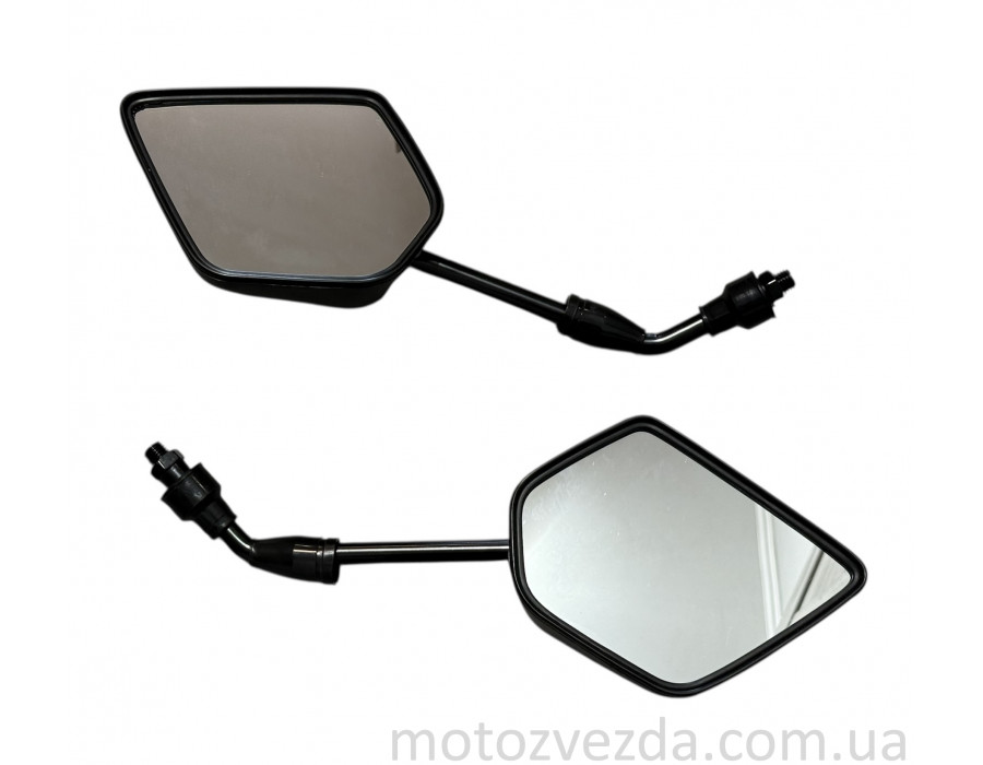 Дзеркала M10 R+R трапеція, гумова ніжка "HANJUE"