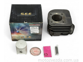 Поршневий комплект HONDA LEAD 100 JF06 D51 "SEE" (Sheng-E) (без прокладок)