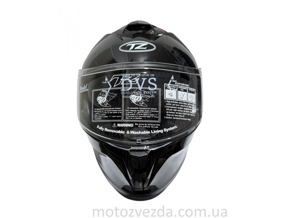 Шолом (закритий) Чорний 333 №7 розмір: S (TZ)