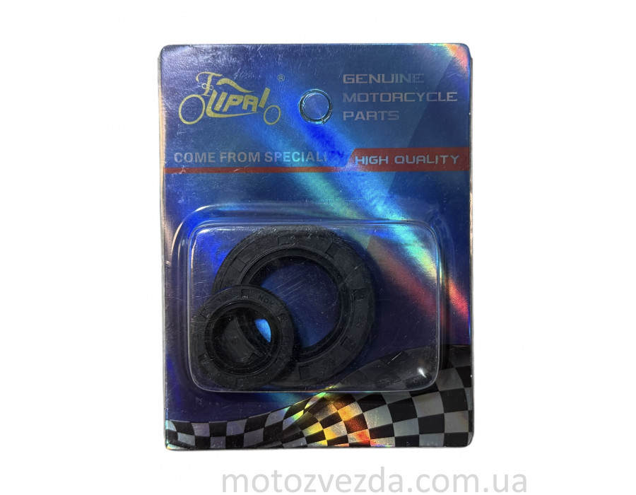 Сальники комплект SUZUKI LETS 4/5, Address V50G 2шт "LIPAI" Сальники комплект SUZUKI LETS 4/5, Address V50G 2шт "LIPAI"