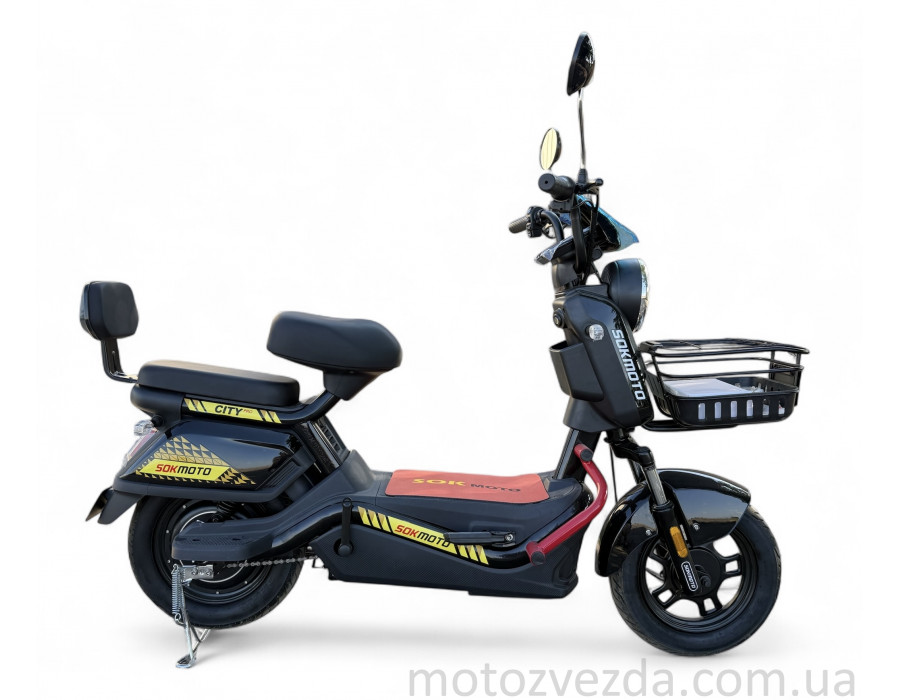 Электрический скутер CITY PRO 2025 (SOKMOTO) Выбрать цвет!