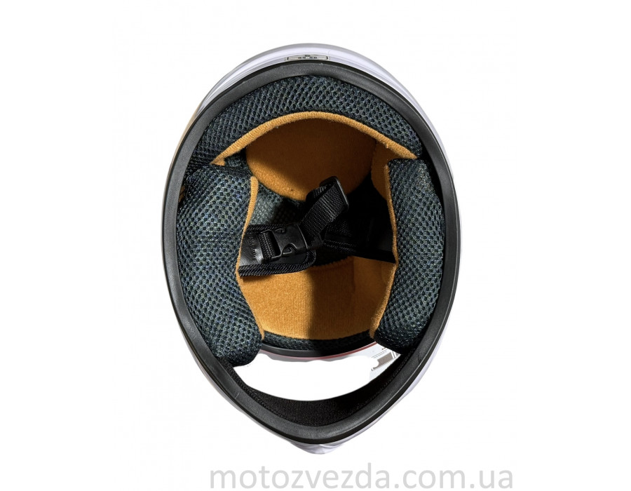 Шлем детский закрытый белое стекло HF-909 WHITE/E27 Розмір - S MotoTech