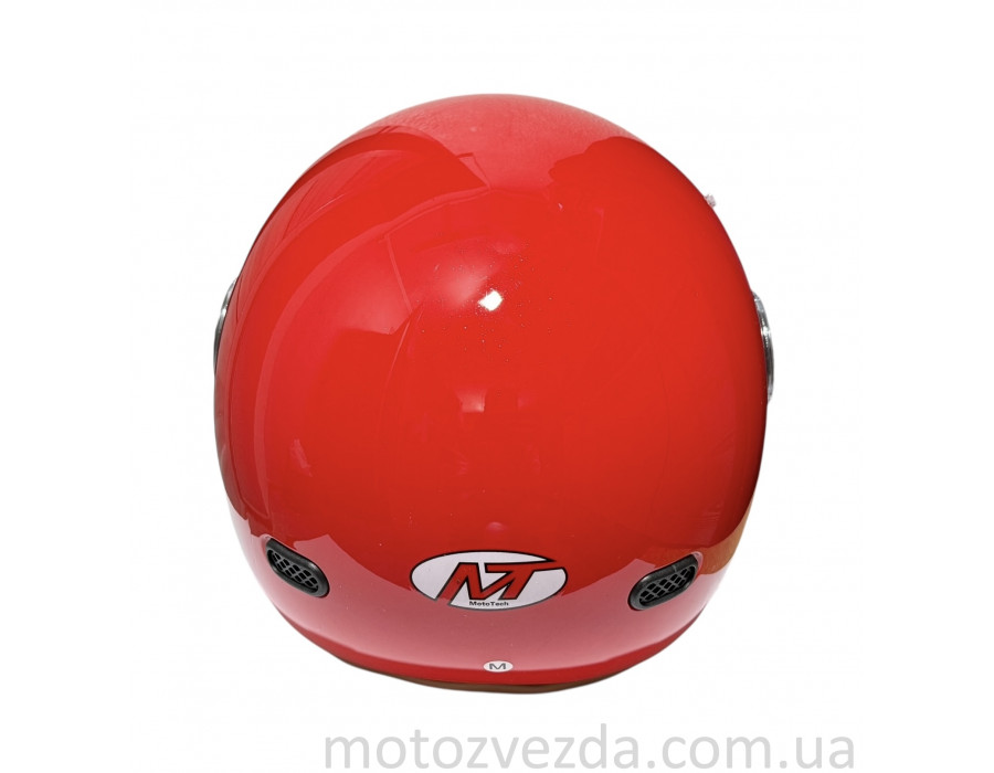 Шлем детский открытый MotoTech T202 (КРАСНЫЙ) Размер - M