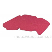 Фільтровий елемент SUZUKI ADDRESS V125 просочений (ЧЕРВОНИЙ)