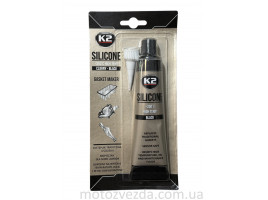 K2 Силікон герметик (чорний) SIL BLACK (BLACK SILICON +350C) 85g (B250)