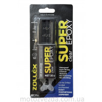 Эпоксидный клей Zollex Super Epoxy CL-300 с дозатором универсальный 35 г