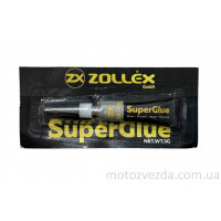 Клей Zollex Super Glue секундний 3г