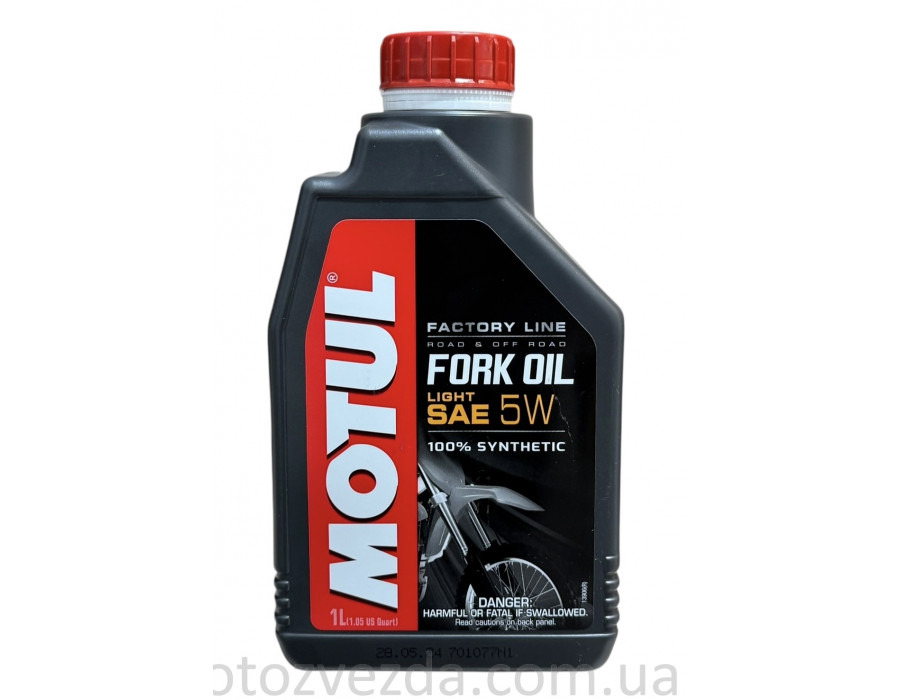 Мастило Motul Fork Oil Light Factory Line SAE 5W 1 л
