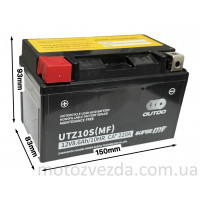Акумулятор UTXZ10S (MF) 12V8.6AH/10HR CA*220A 150‑83‑93mm. "OUTDO"