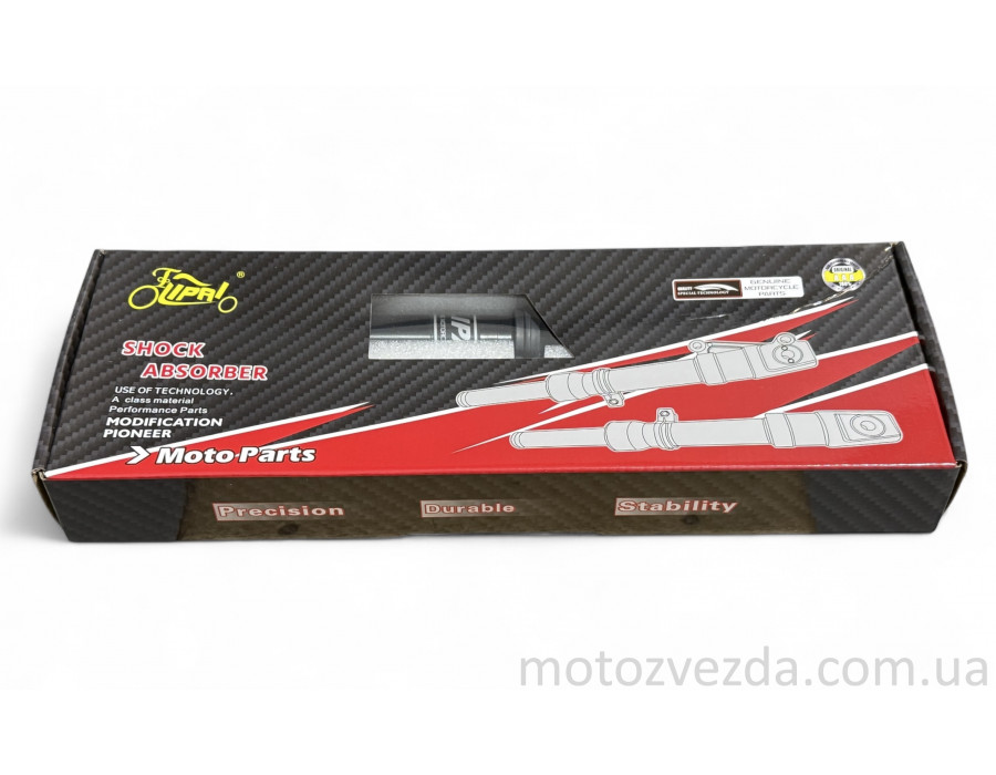Вилка (перья) HONDA DIO ZX диск, гидравлика, шток d27 "LIPAI" (черные)
