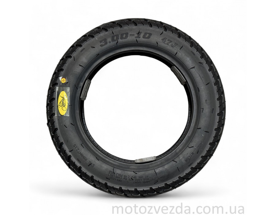 Гума 10" 3.00‑10 TL, 6PR, 45%, 47J "LIPAI" #SS‑052A