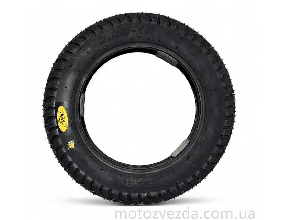 Гума 10" 3.00‑10 TL, 6PR, 45%, 47J "LIPAI" #SS‑053