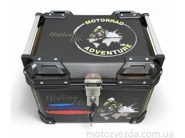 Кофр 440*350*330mm, 51L алюмінієвий #1572 "MOTO LIFE"