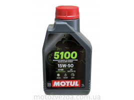 Моторна олія MOTUL 5100 4T MA2 15W-50