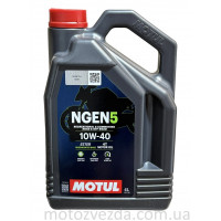 Моторное масло Motul NGEN 5 4T 10W-40 API SP JASO MA2 (4L.)