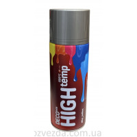 Эмаль жаропрочная серебристая TE-846 аэрозольная Deco Blik 400 мл.