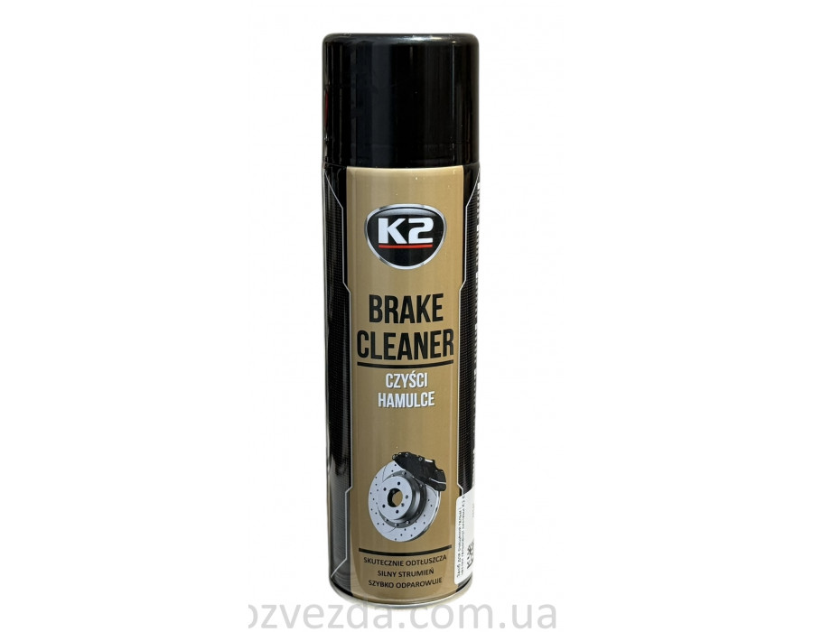 Засіб для очищення гальм і частин гальмівної системи K2 Brake Cleaner 500мл. W104